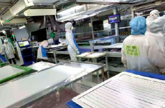 SCREEN PRODUCTION LINE